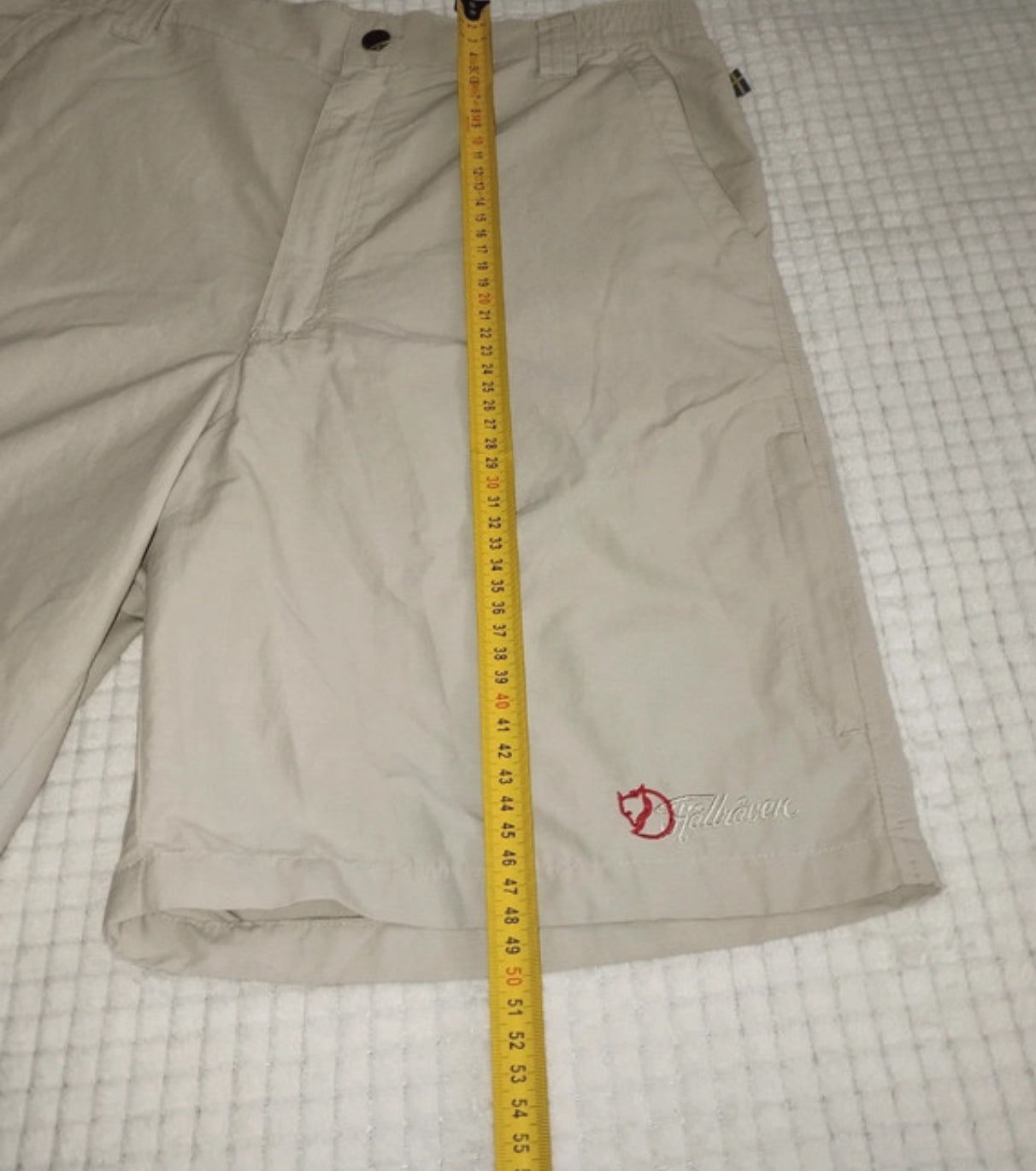 Kurze Trekking Hose Shorts von Fjällräven (M Damen) creme
