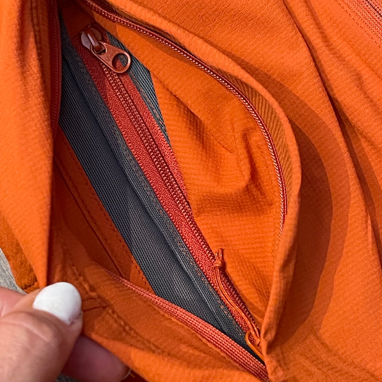 Jacke von Arcteryx (S Herren) Windstopper mit Kapuze orange