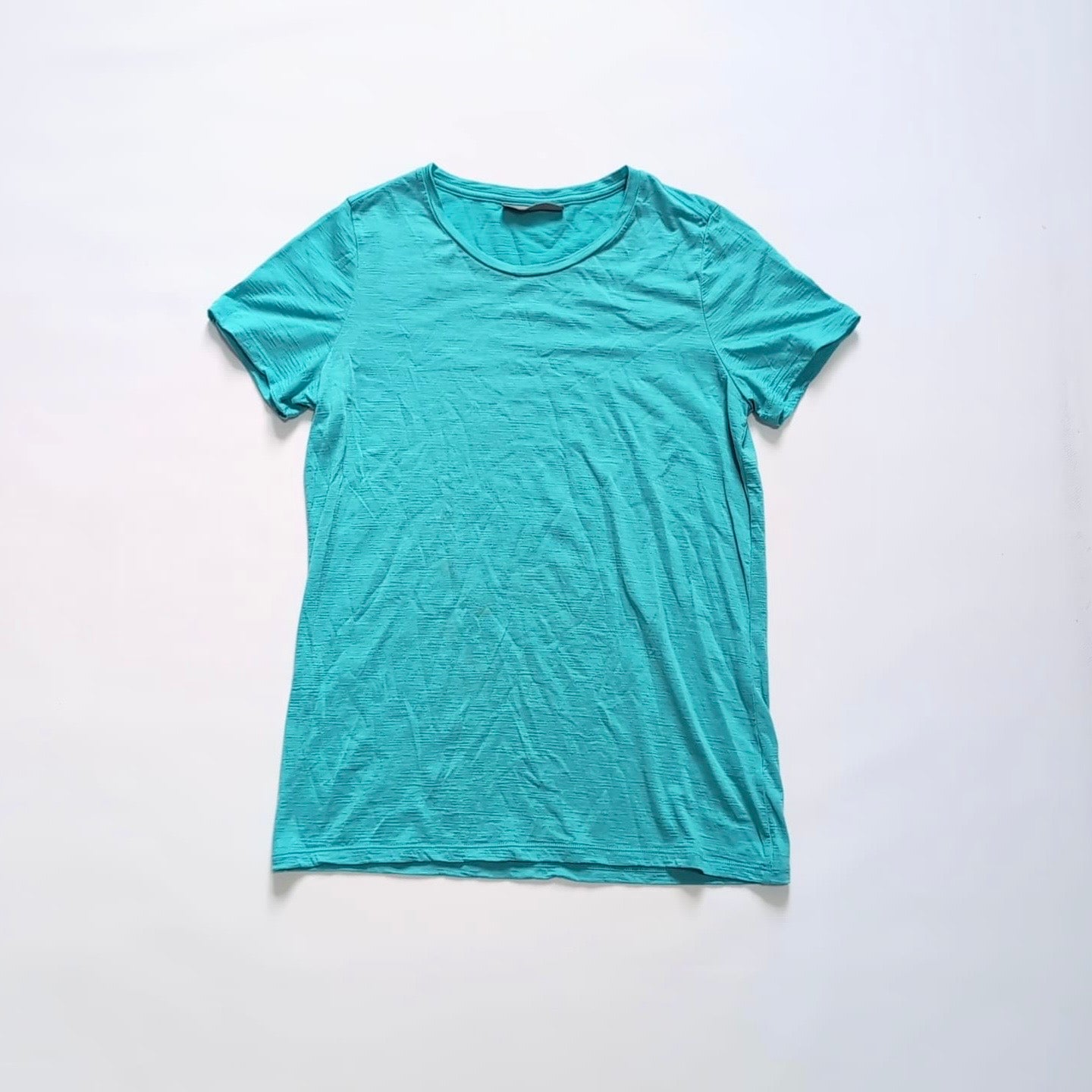 T-Shirt von Icebreaker pure Merino (Damen L) türkis