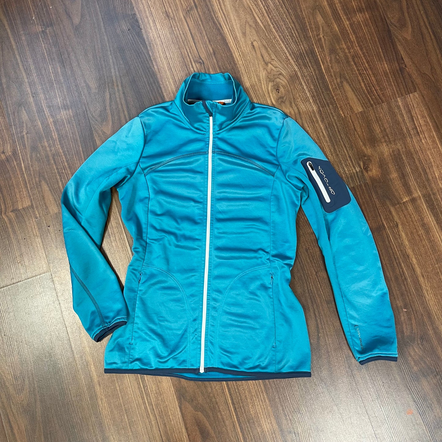 Ortovox Fleece Jacke Merino inside (S bis M Damen) blau
