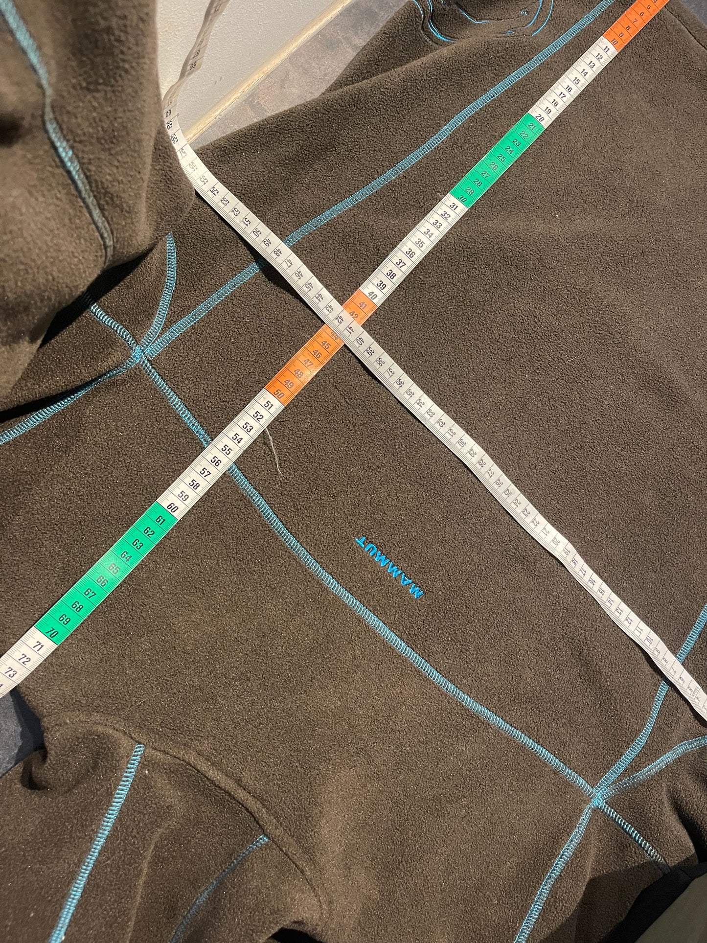 Fleece Jacke von Mammut (L Herren) Kapuzenjacke braun