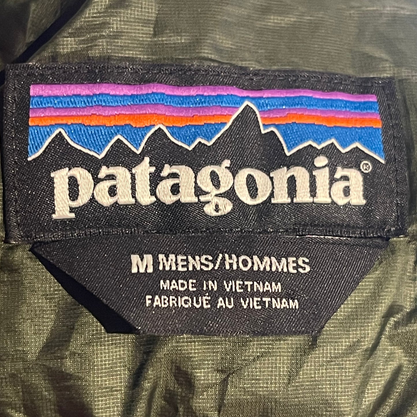 Leichte Isolations Jacke Patagonia Nano Puff (M Herren) grün