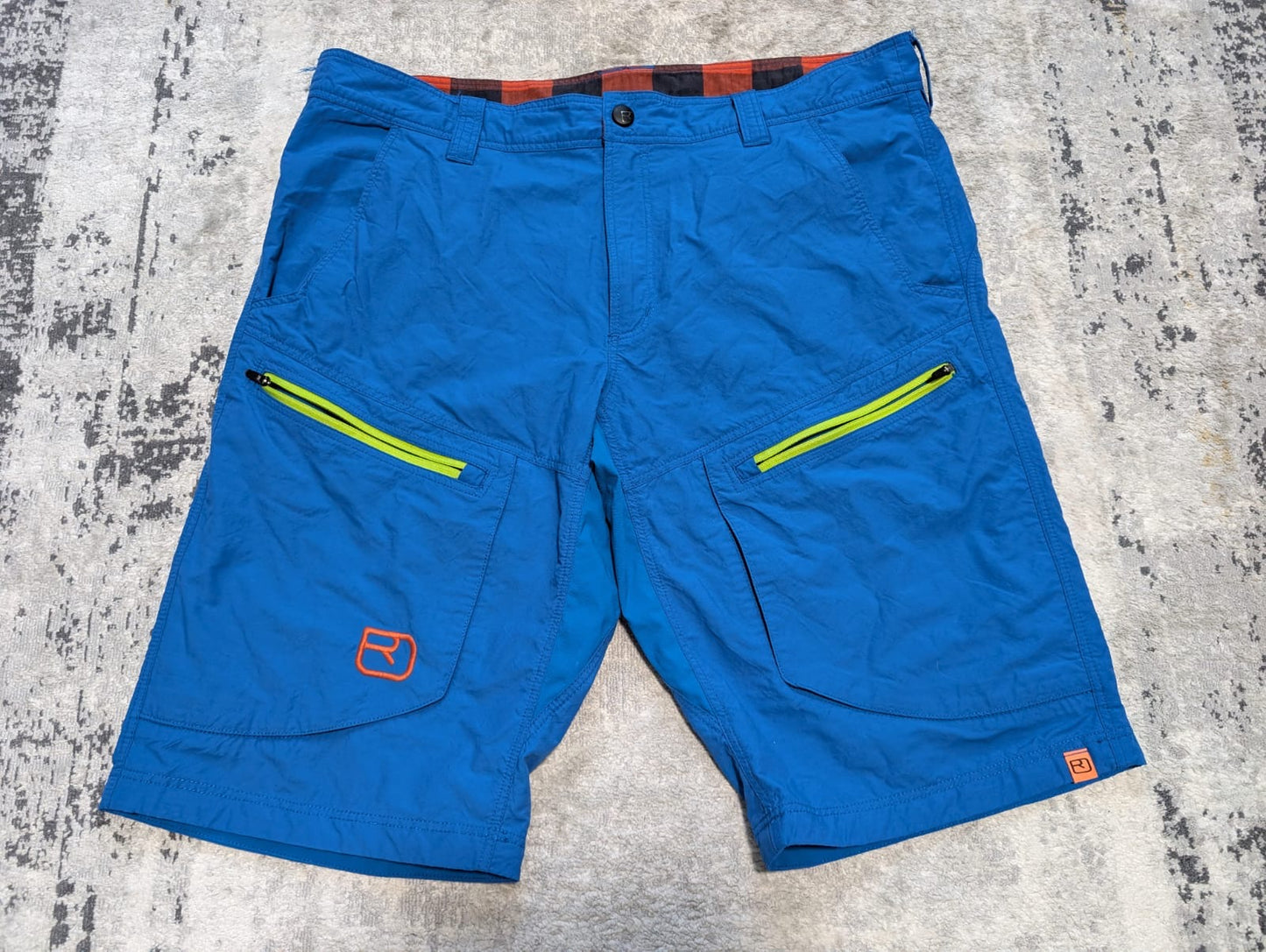 Merino Shorts von Ortovox (XL Herren) kurze Trekking Hose blau
