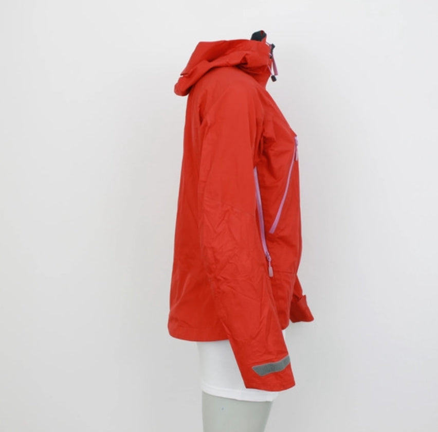 Regendichte Jacke von Norrøna (S Damen) Hardshell rot orange