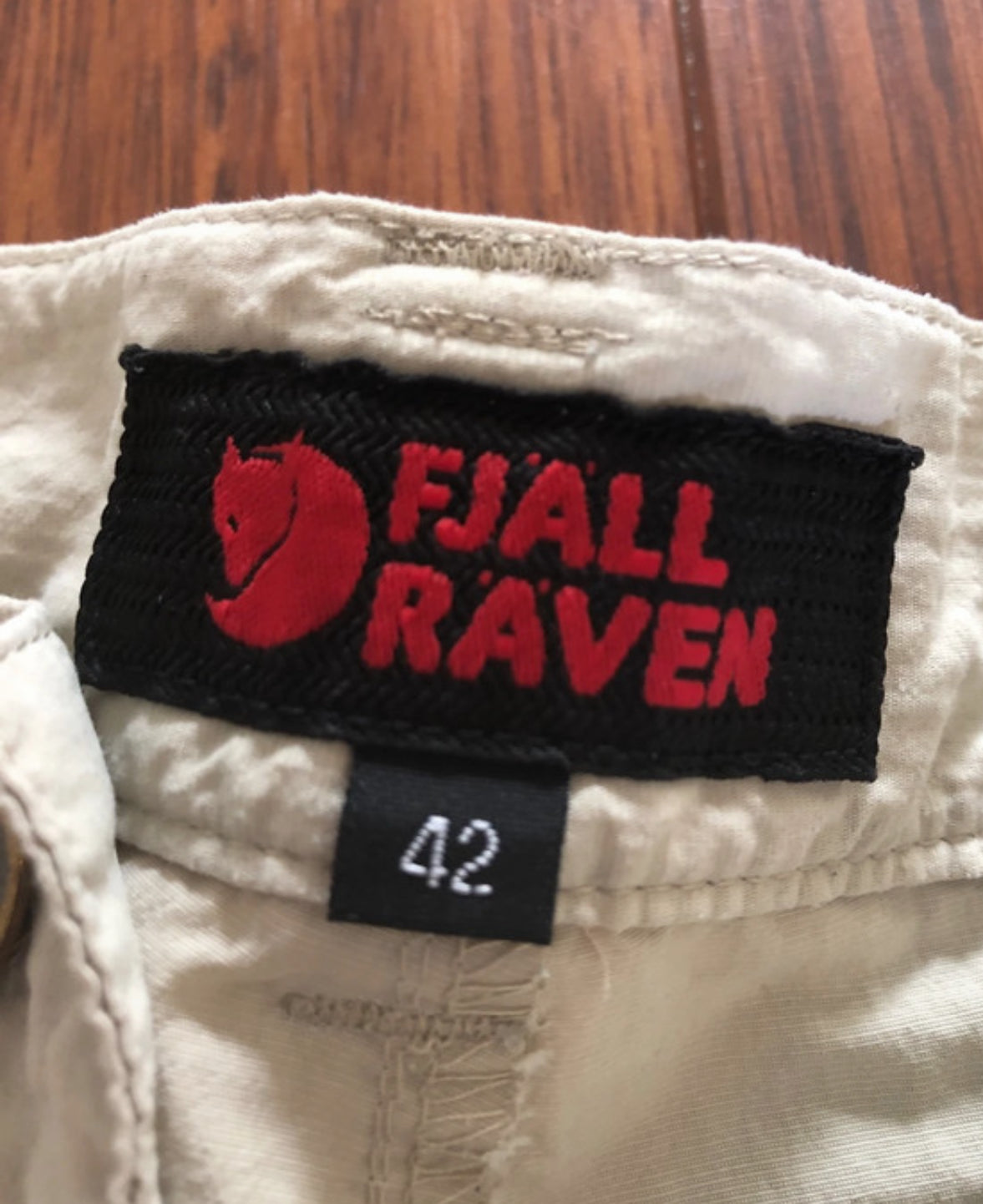 Outdoor Hose von Fjällräven (XL / 42 Damen ) 2 Zip-Off natur / creme