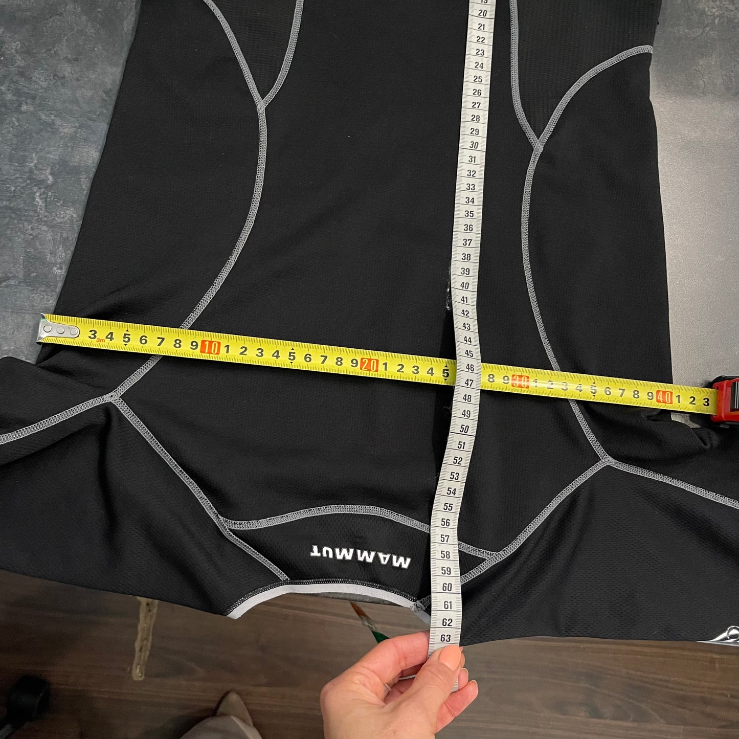 Ski Funktionsshirt mit Wolle von Mammut (S Damen) schwarz