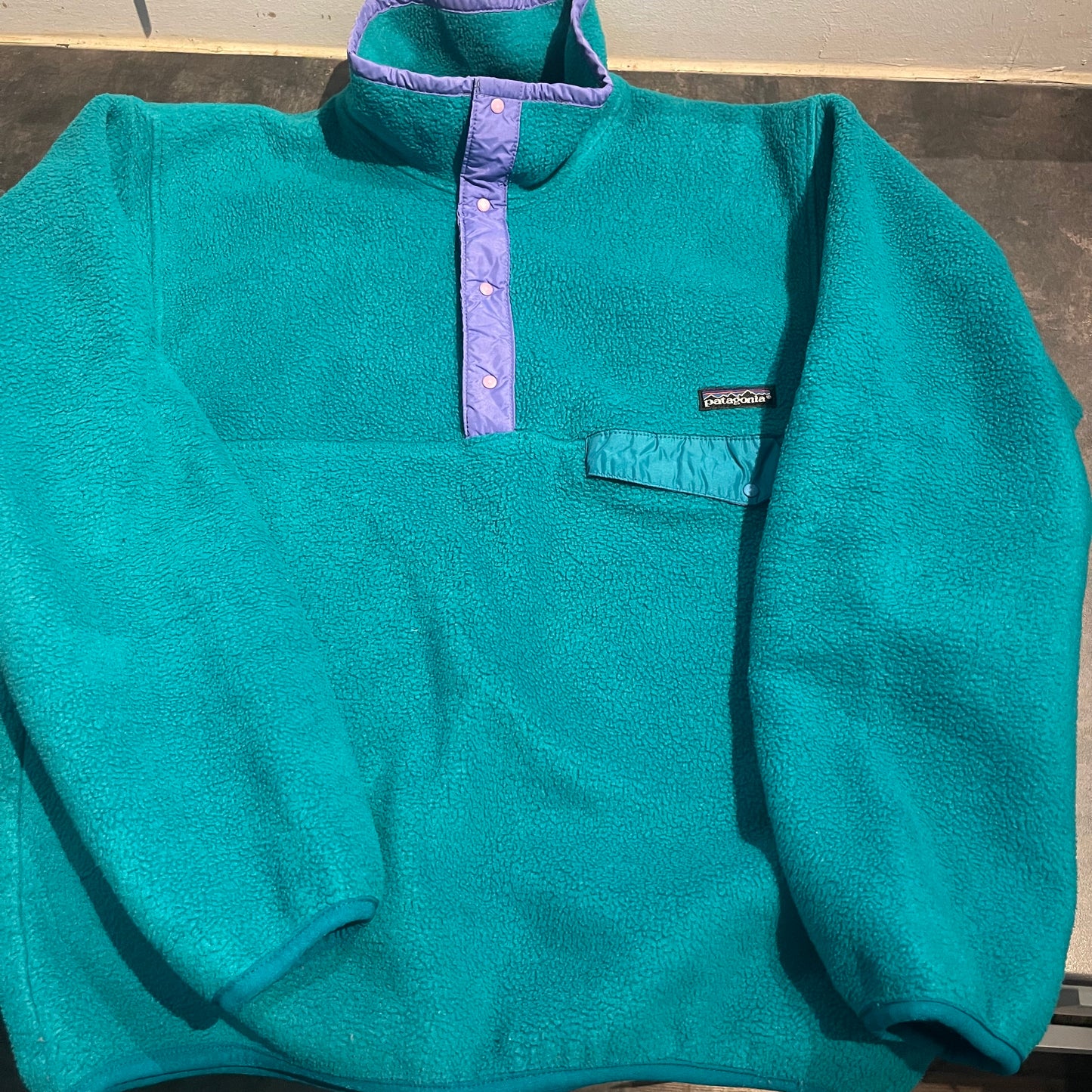 Fleece Pullover Patagonia Synchilla (M Herren) grün
