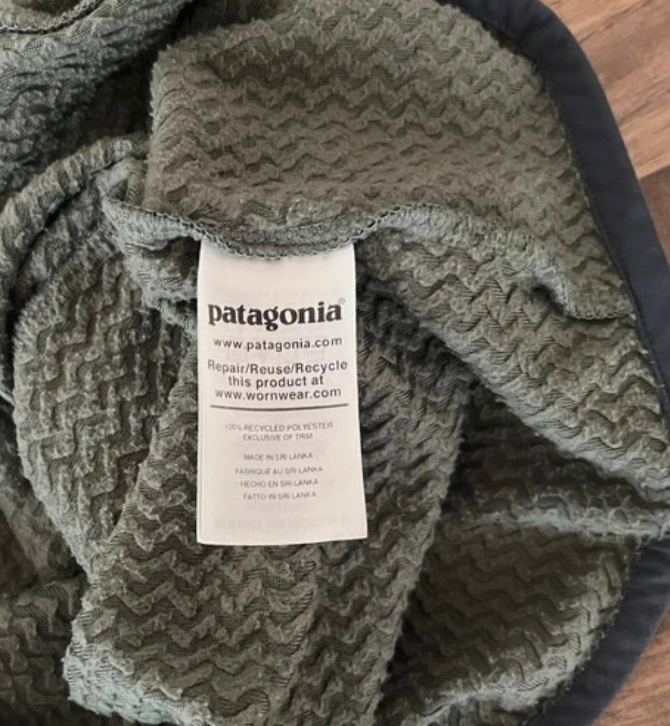 Pullover Patagonia R1 Air Fleece (L Herren) Langarm Sweater khaki