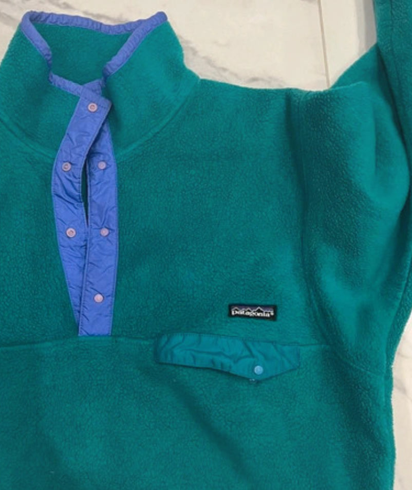 Fleece Pullover Patagonia Synchilla (M Herren) grün