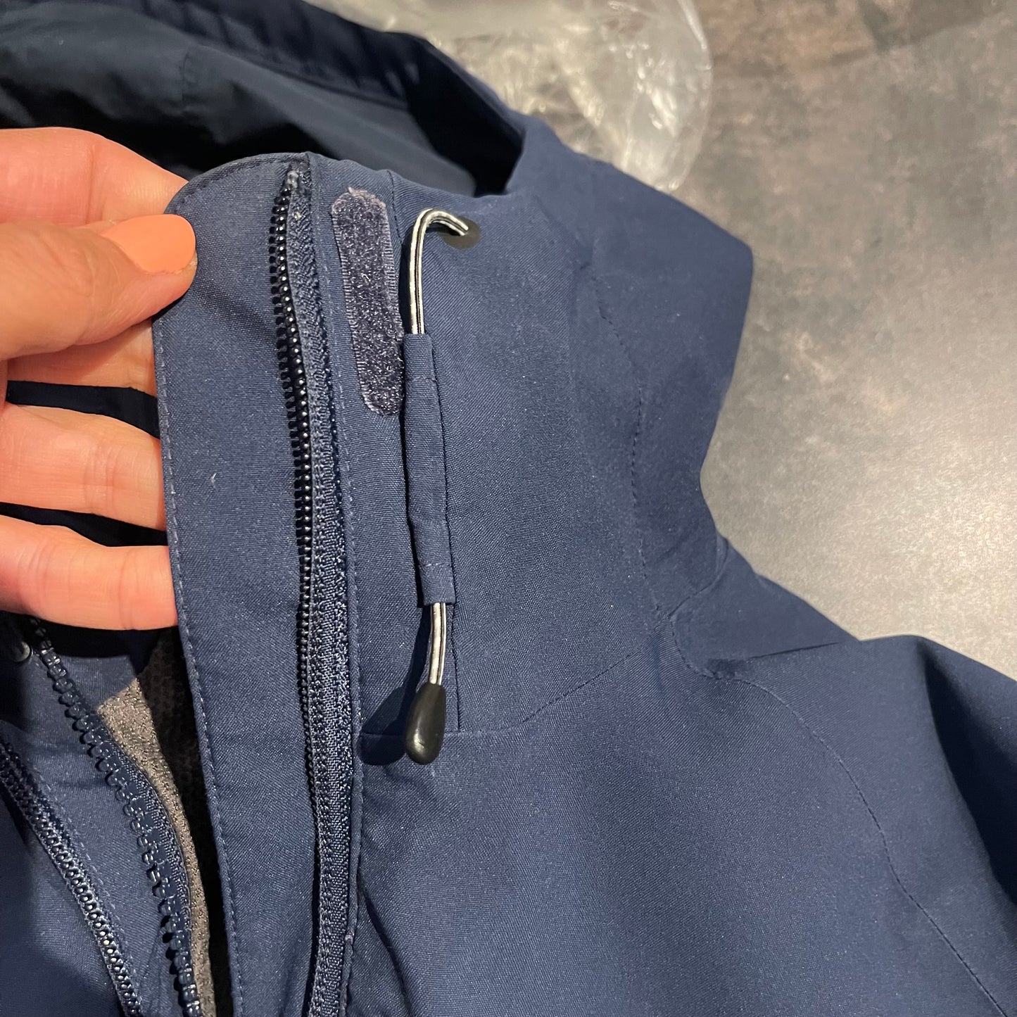 Waterproof Jacke von Odlo (M Damen) 2-lagig dunkelblau