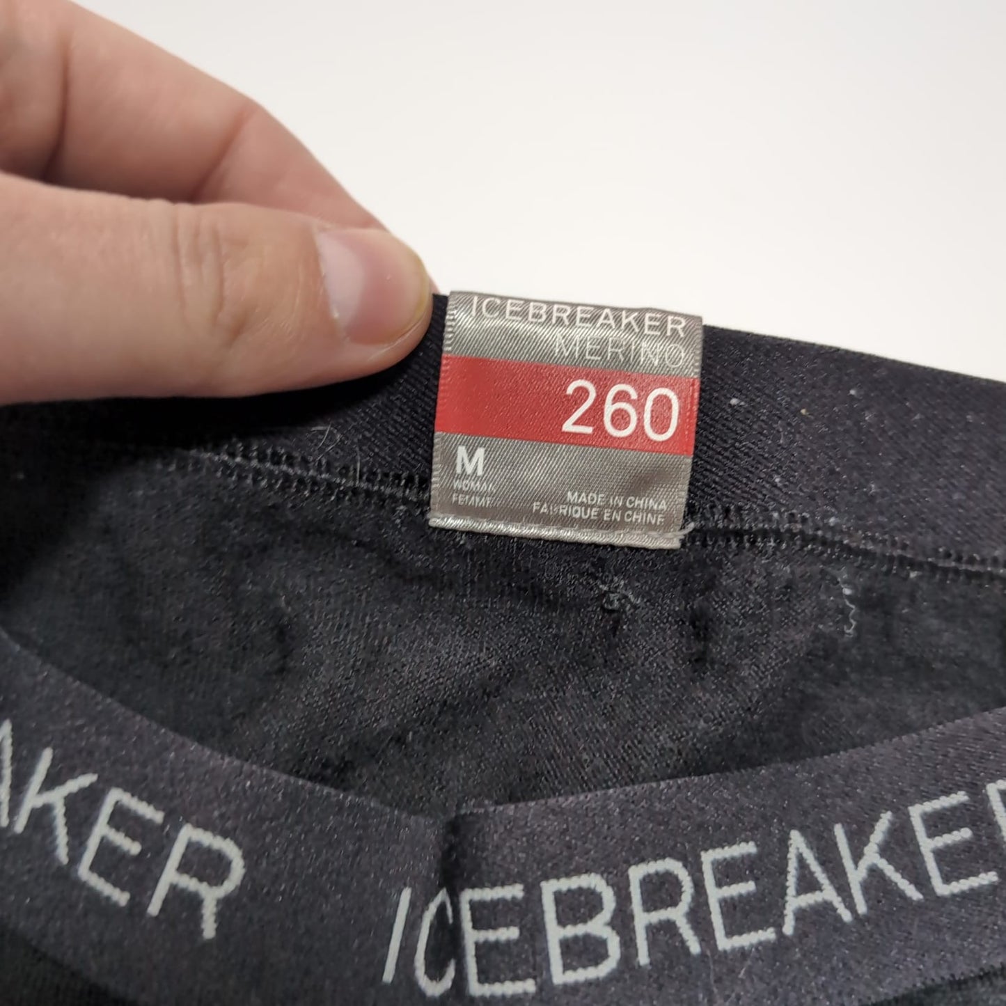 Merino Hose von Icebreaker 260 (M Damen / S Herren ) schwarz