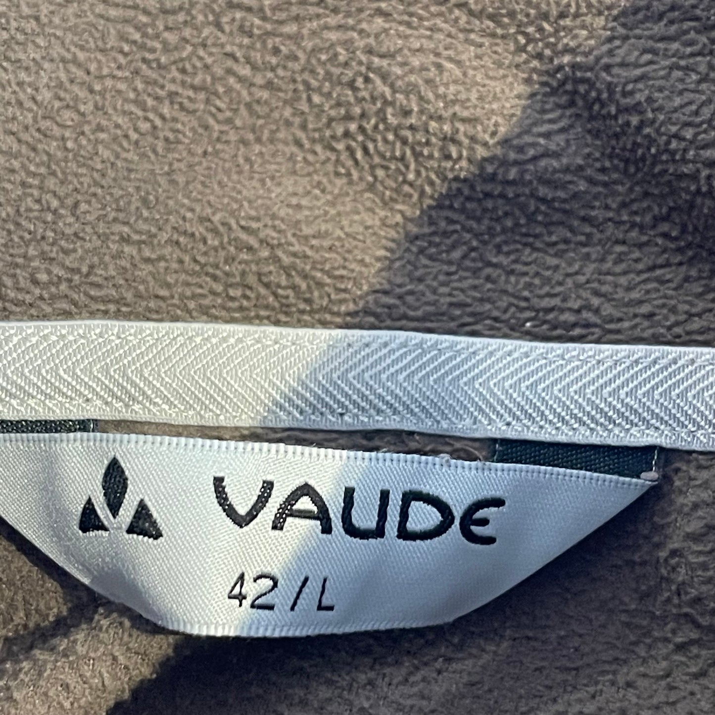 Vaude Zipper Jacke ( Damen XL /Herren M-L) Fleece braun