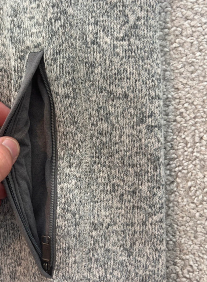 Patagonia Better Sweater Weste (M Herren) Strickoptik Fleece grau