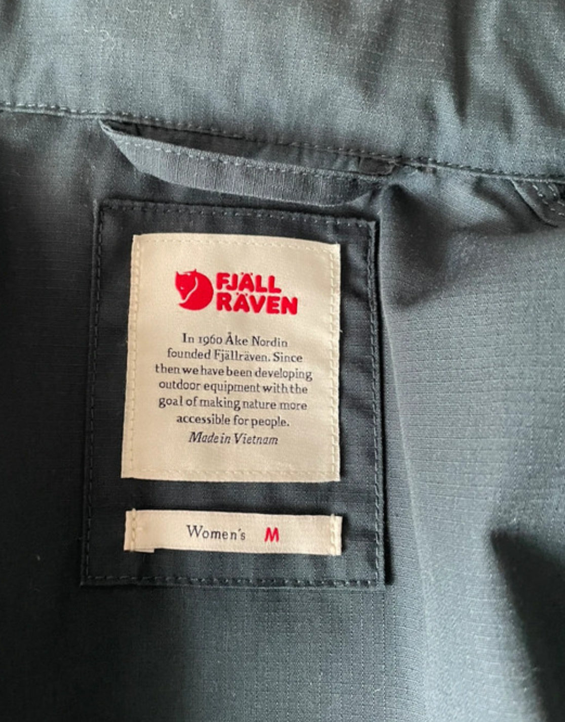 Fjällräven Jacke G-100 (M Damen) Greenland Light Parka dunkelblau