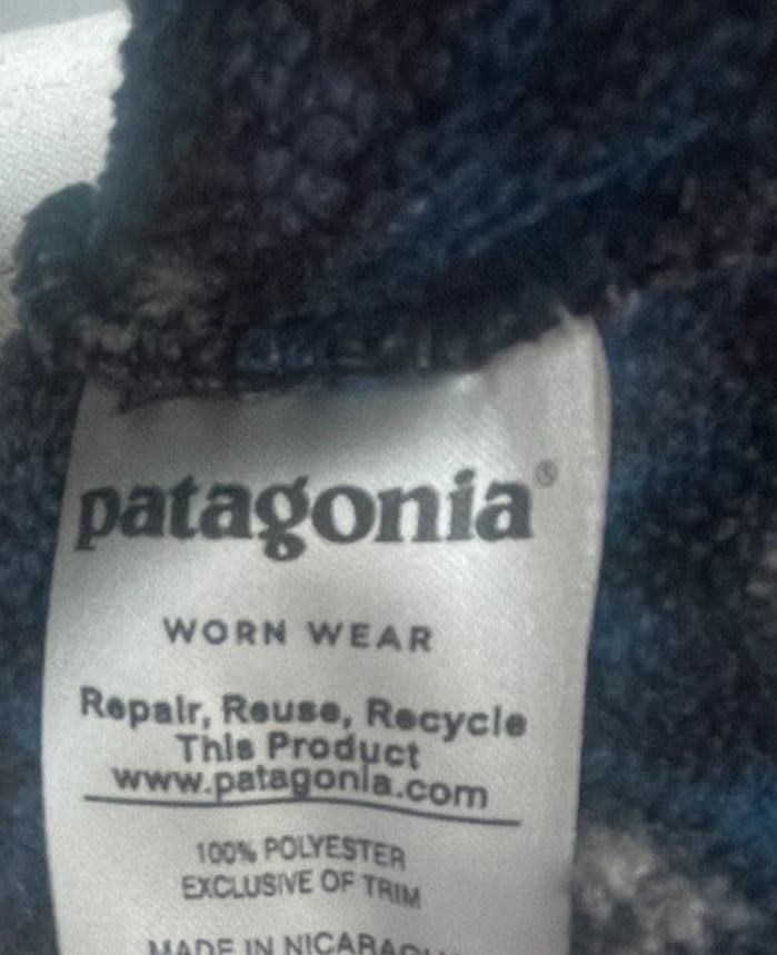 Fleece Pullover Patagonia Synchilla (S Damen) schwarz bunt