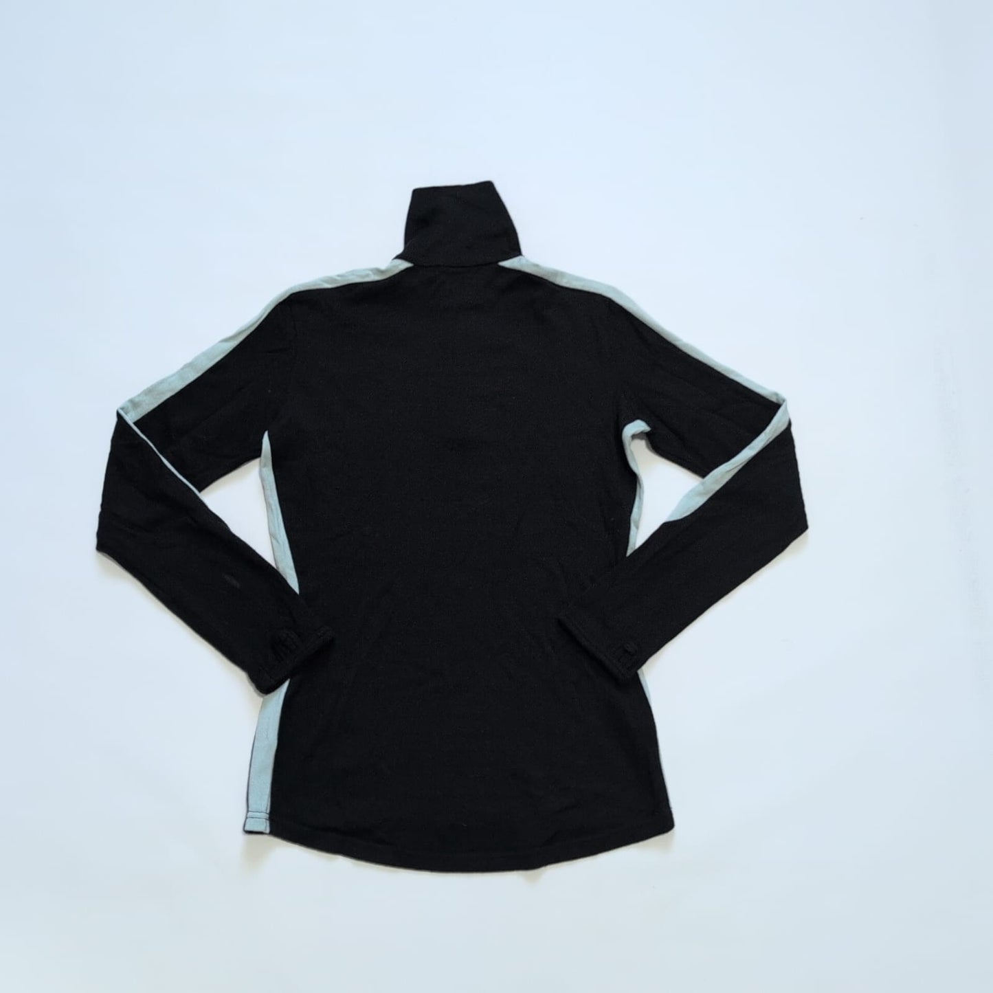 Merino Zip Longsleeve von Icebreaker 260 (M Damen) schwarz