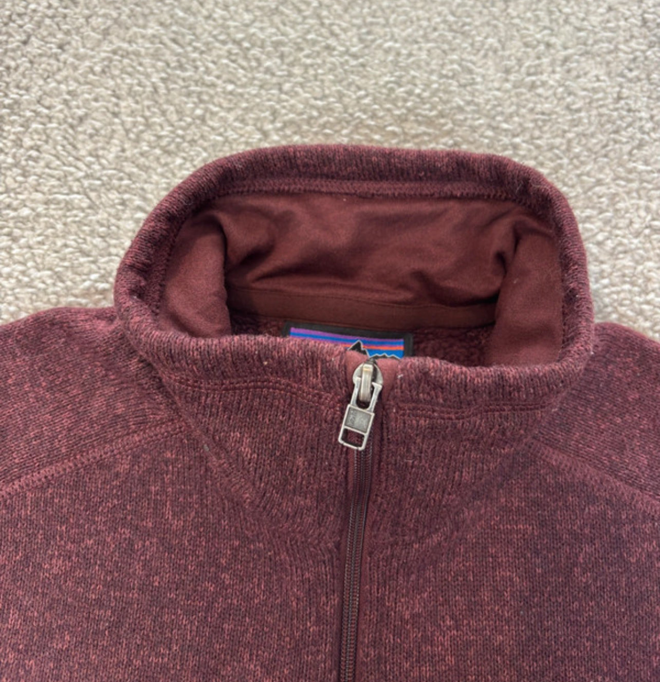 Patagonia Fleece Pullover (M Damen) Better Sweater bordeuax