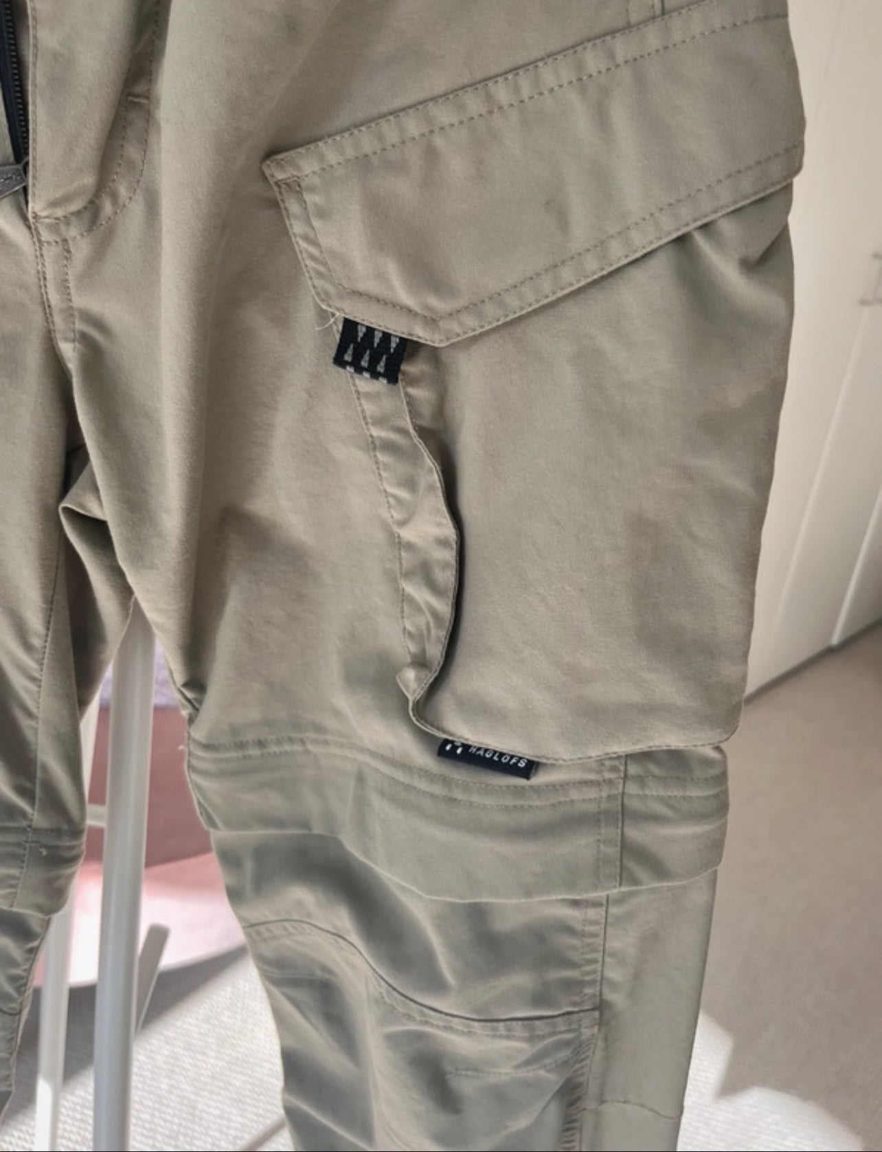 Zip Off Hose von Haglöfs (S Herren) 2in 1 Hose / Shorts beige