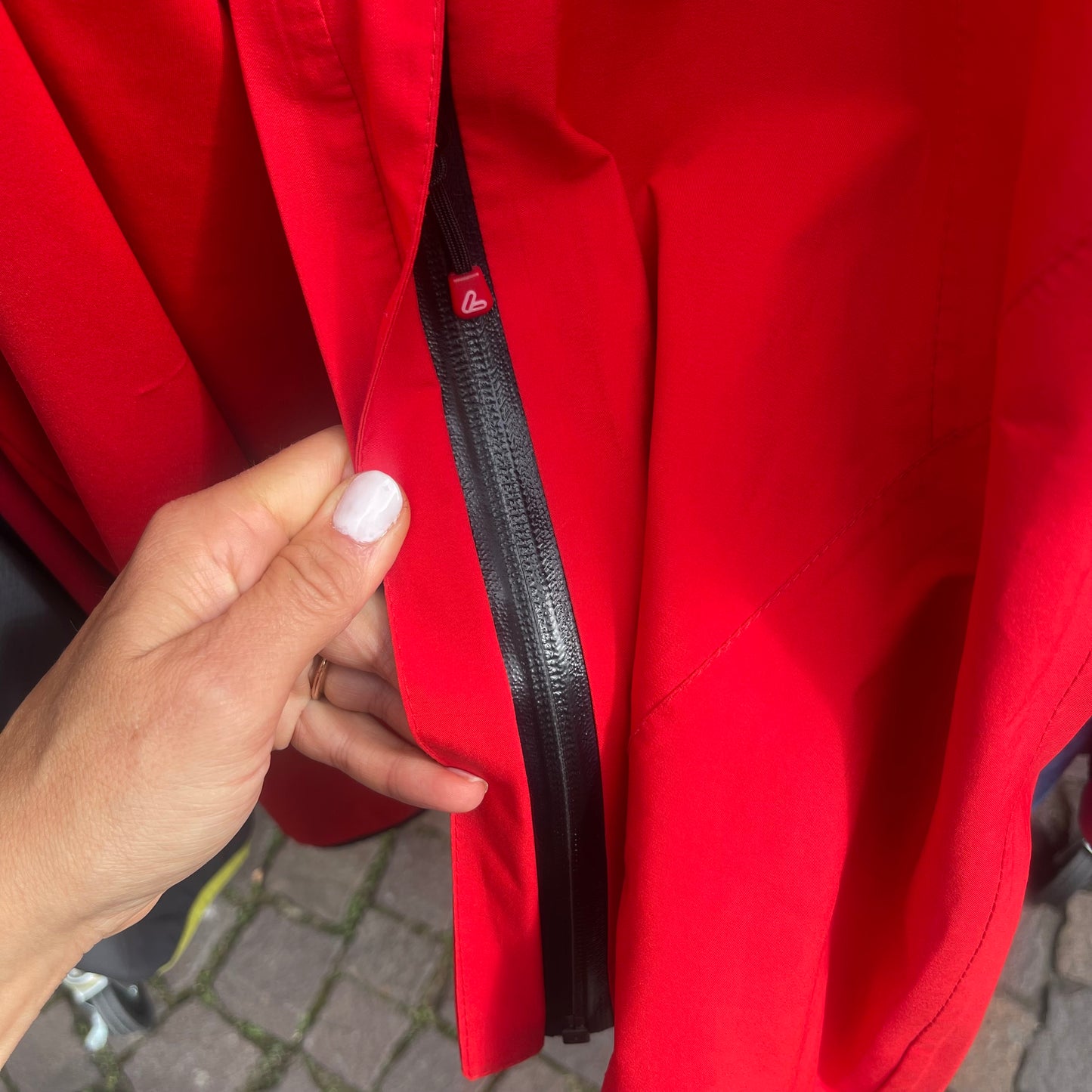 GoreTex Jacke von Löffler (L) Windstopper wasserdicht rot