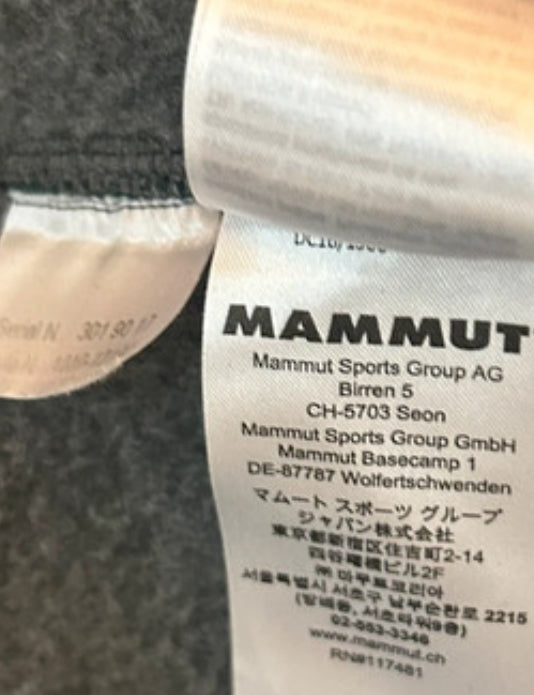 Mammut Strick Jacke mit Wolle (XXL Herren) Funktion Jacke grün