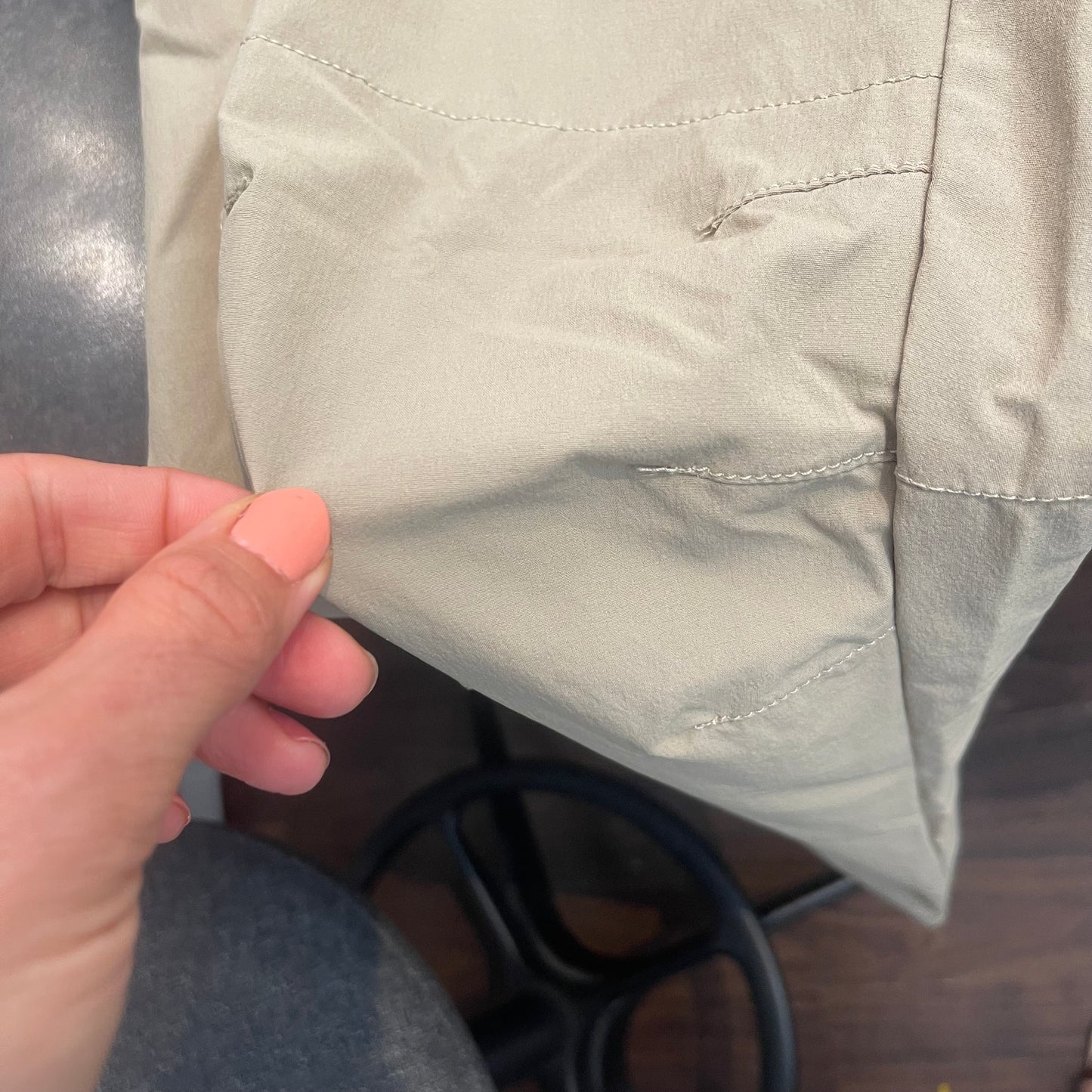Rad / Wander Hose von Vaude (M Damen ) elastisch beige
