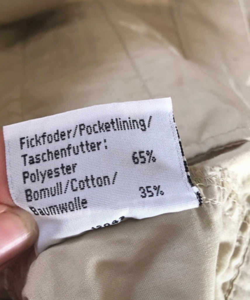Outdoor Hose von Fjällräven (XL / 42 Damen ) 2 Zip-Off natur / creme