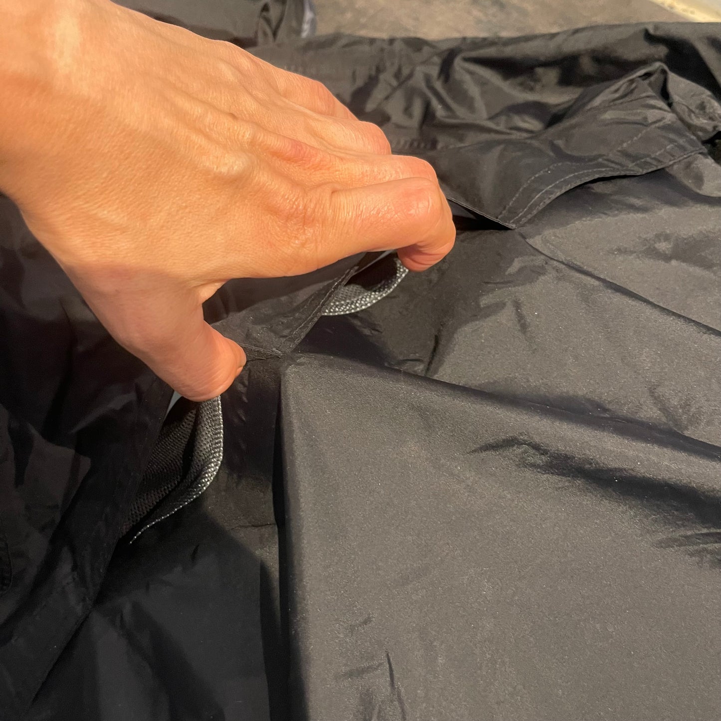 Regen Jacke von Salewa (XS/S Damen) wasser-, winddicht schwarz