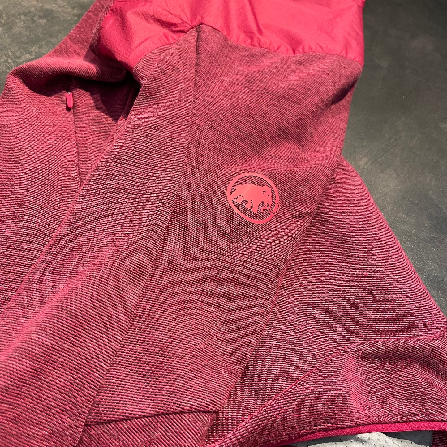 Hybrid Jacke von Mammut (S Damen) Zipper Fleece Magenta pink