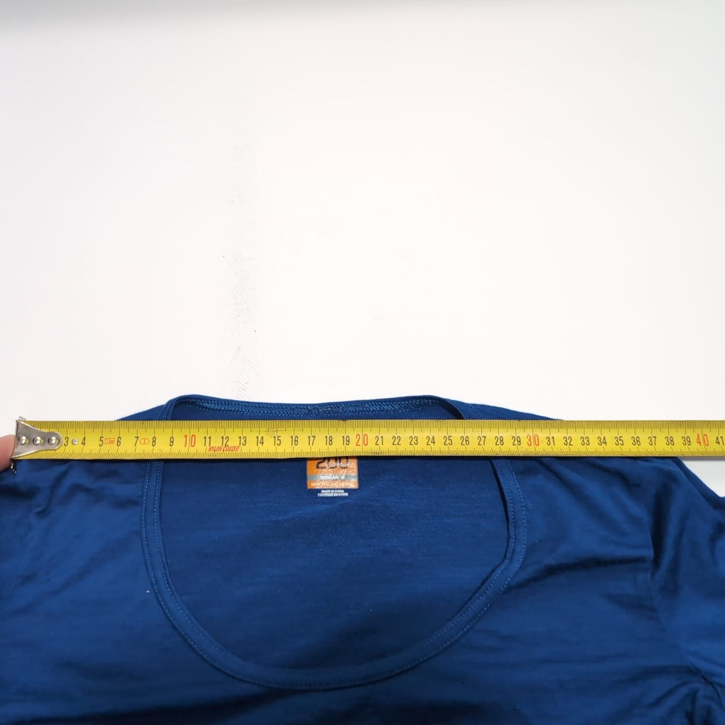 Longsleeve Icebreaker ( M Damen ) Merino 200 Baselayer blau