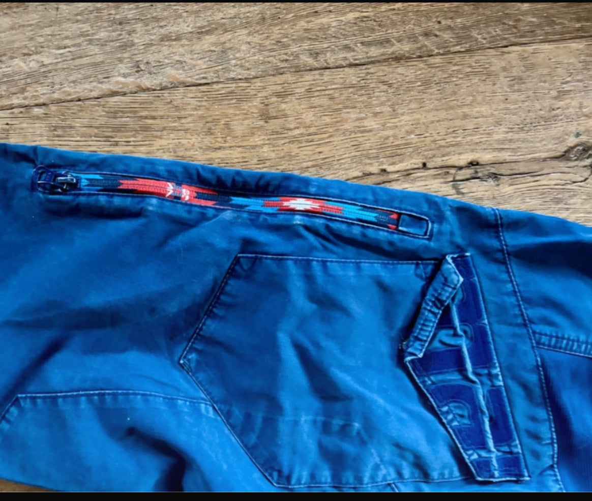 Kletter Hose von Maloja (XS Damen) pure Baumwolle blau