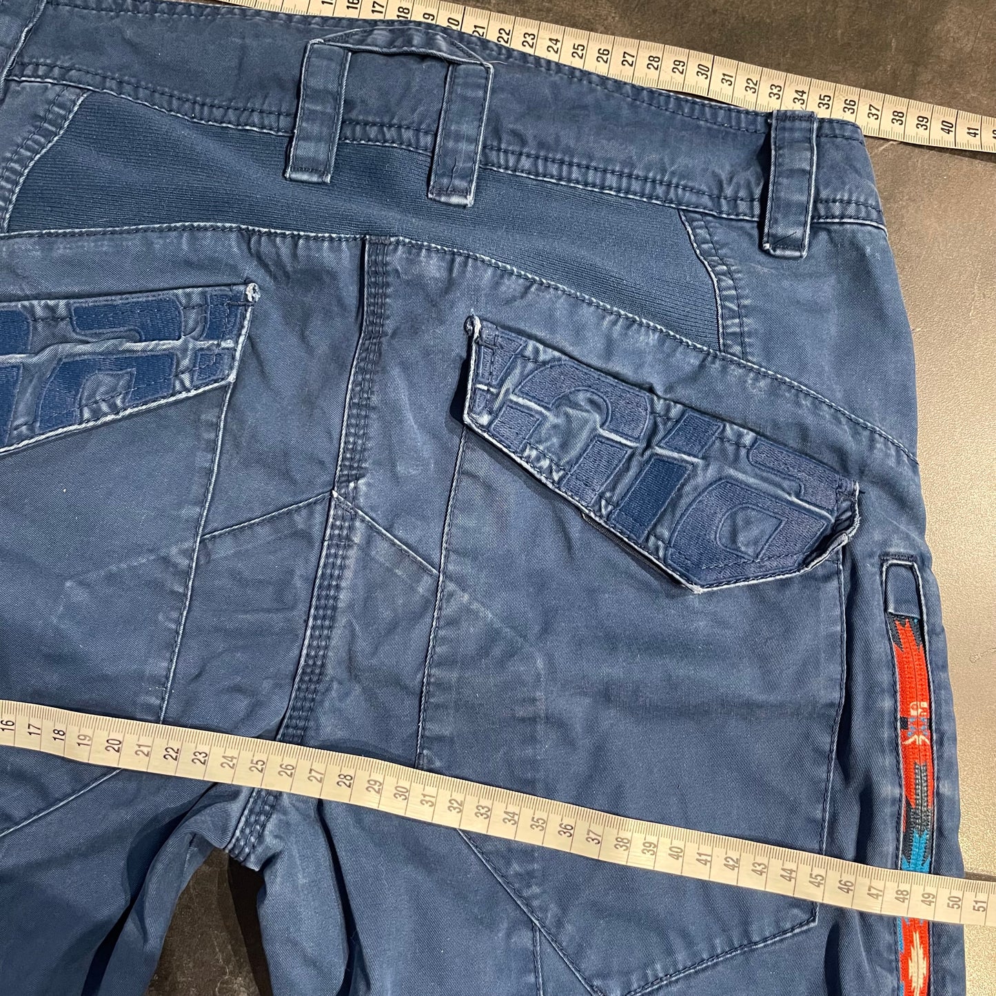 Kletter Hose von Maloja (XS Damen) pure Baumwolle blau