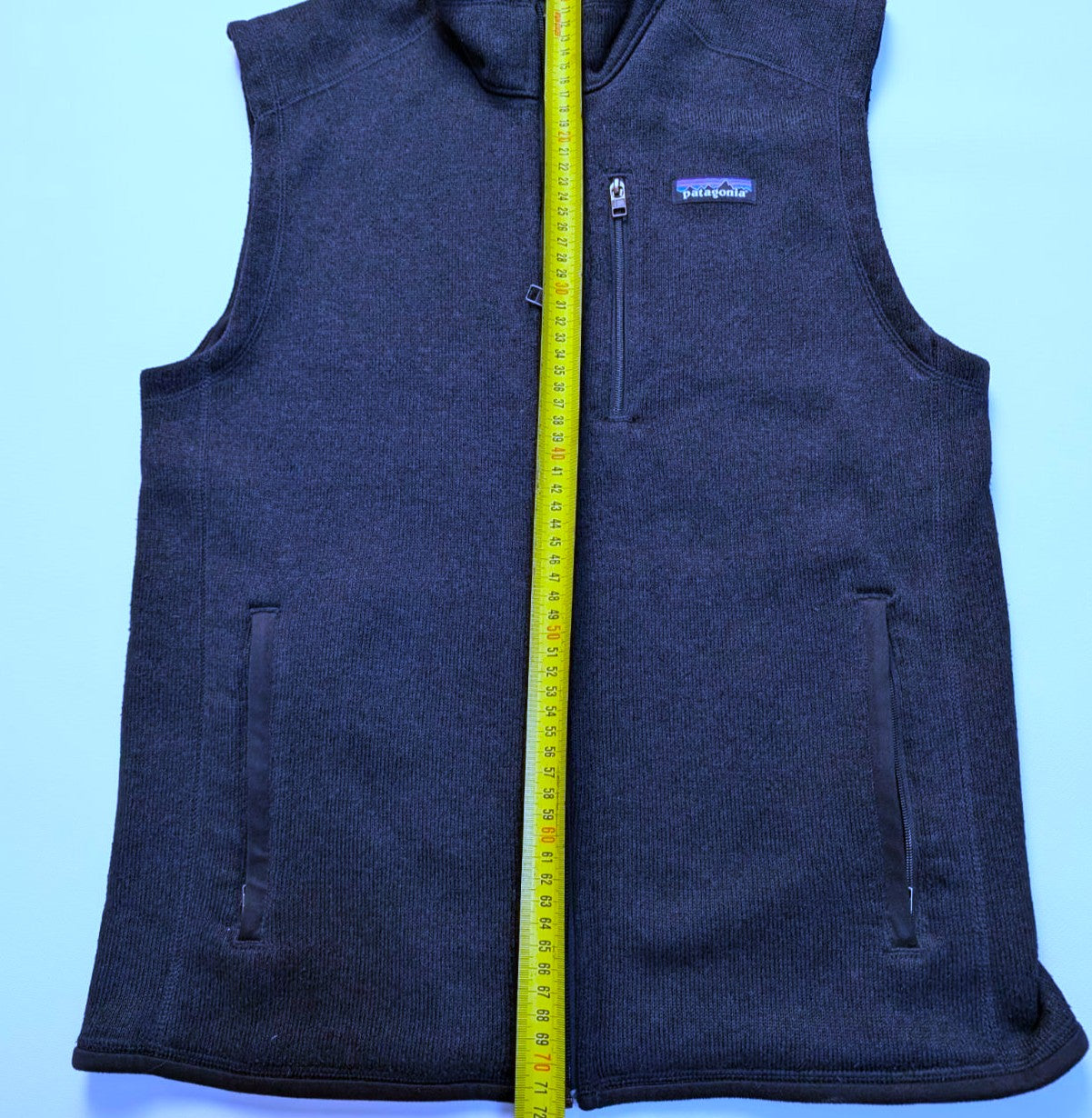 Strickoptik Weste von Patagonia (M Herren) Better Fleece dunkelblau