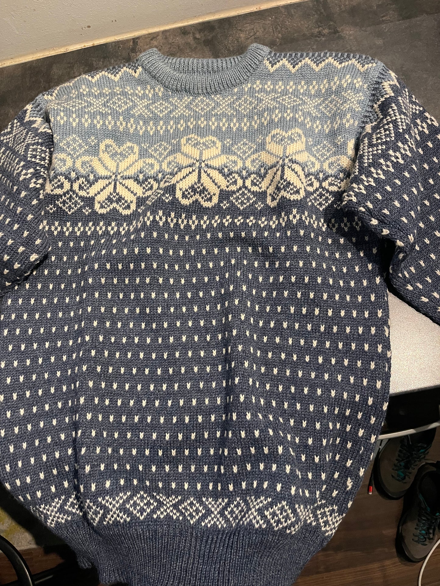 Strick Pullover von Dale of Norway (L Herren) blau