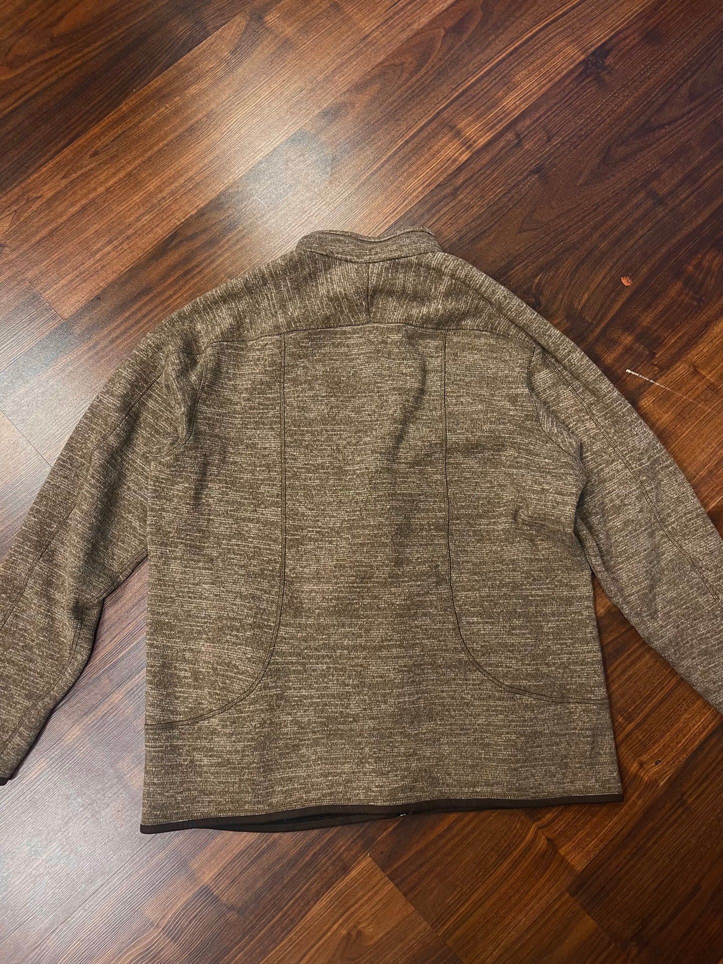 Jacke Patagonia Better Fleece (XL Herren ) Strickoptik hellbraun