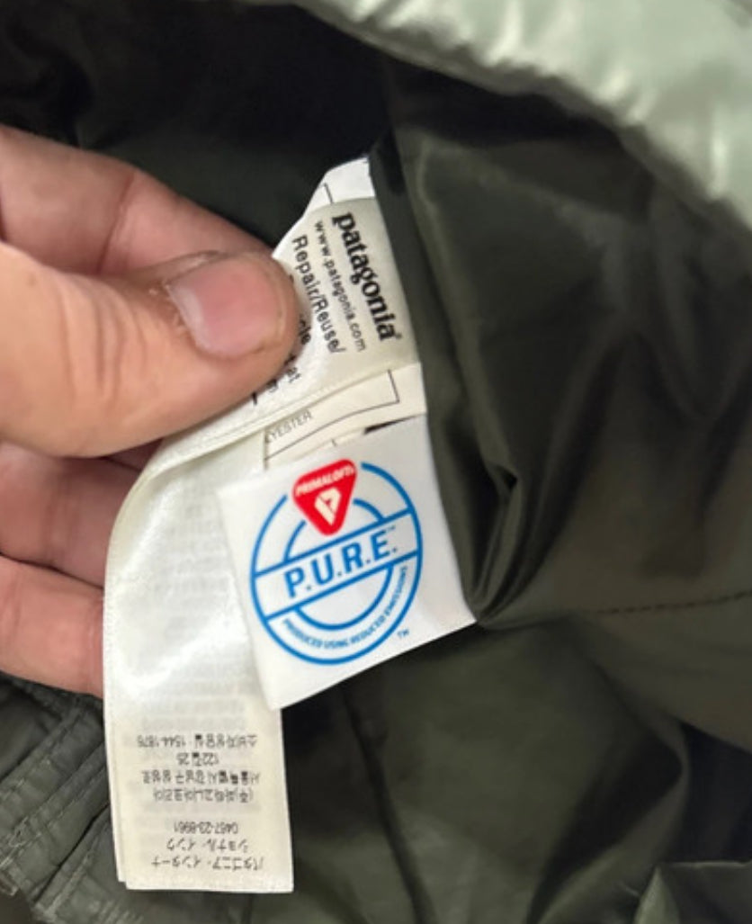 Leichte Isolations Jacke Patagonia Nano Puff (M Herren) grün