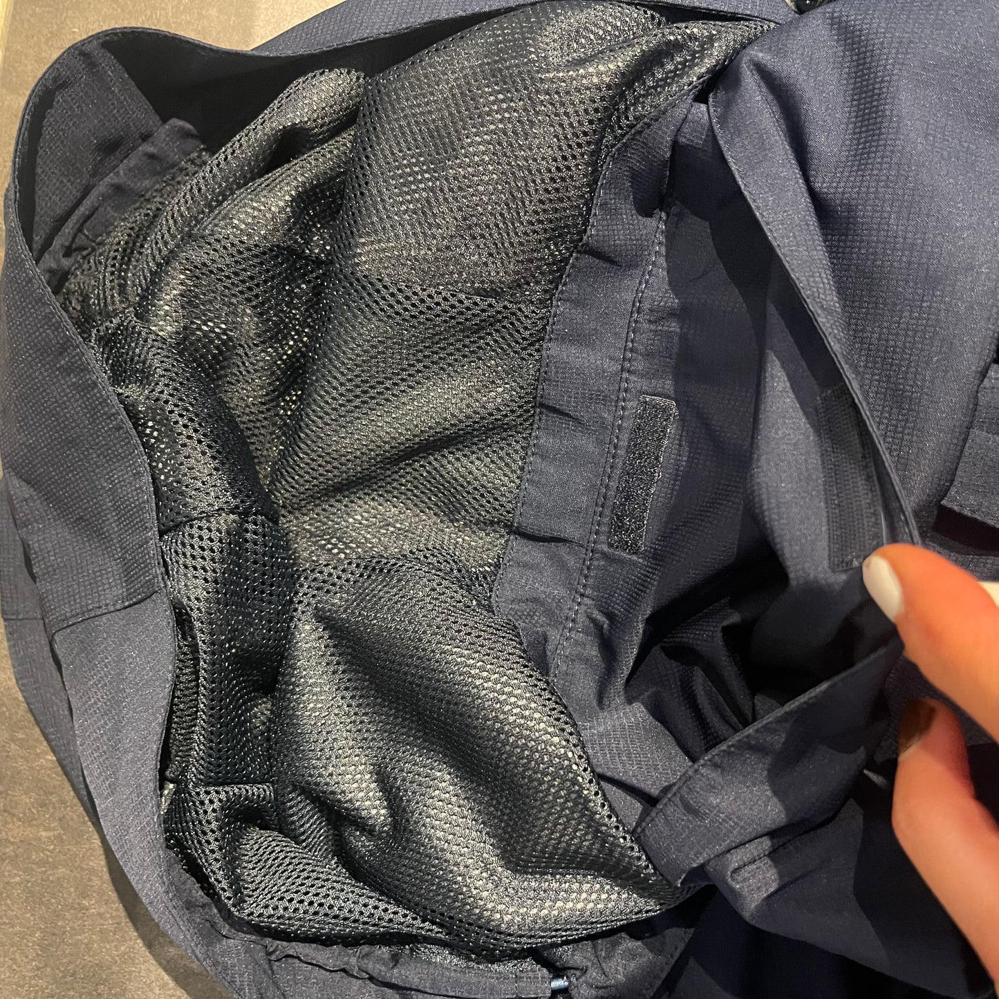 Outdoor Regen Jacke von Vaude (XL Herren ) dunkelblau