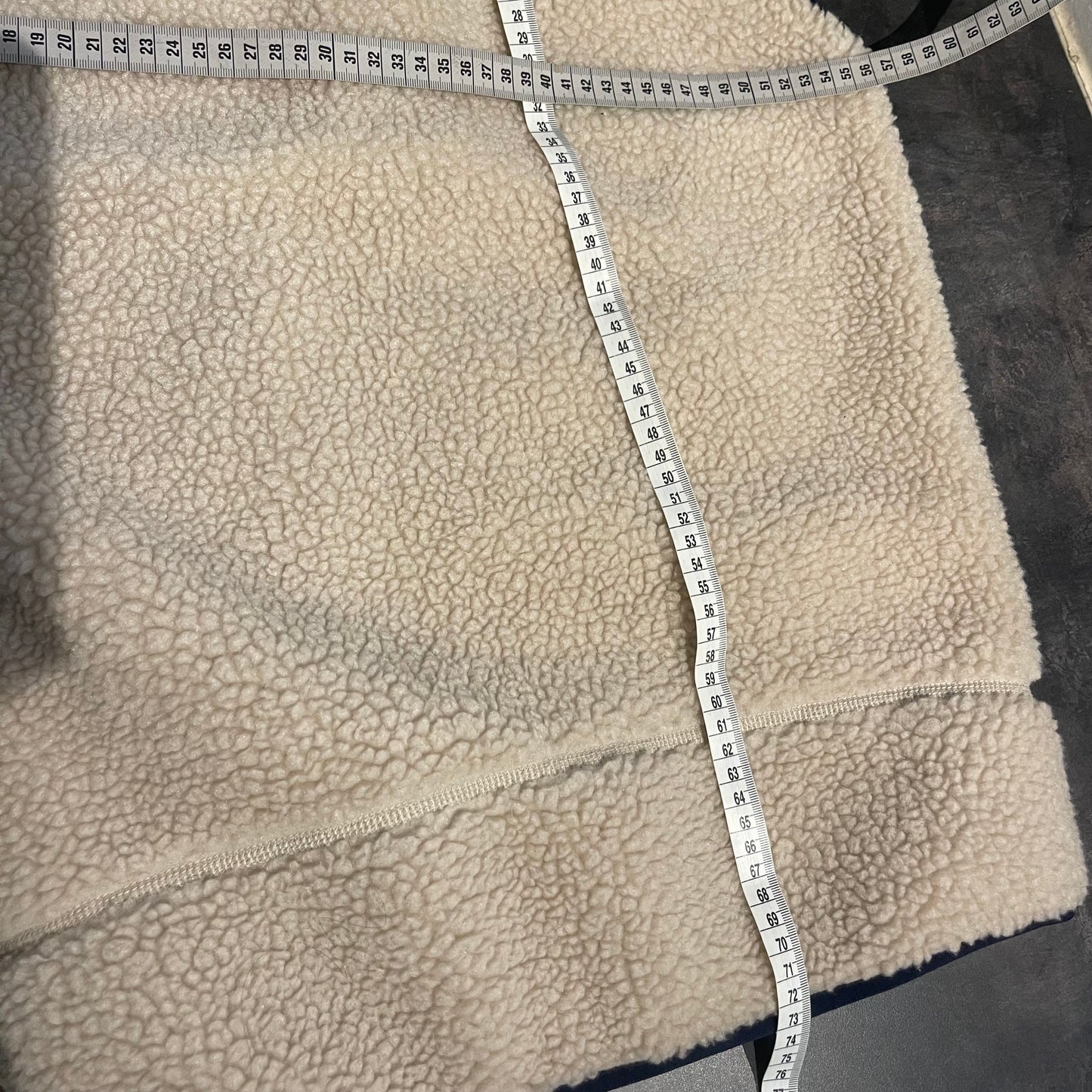 Retro Pile Weste von Patagonia (L Herren) Teddy Fleece creme