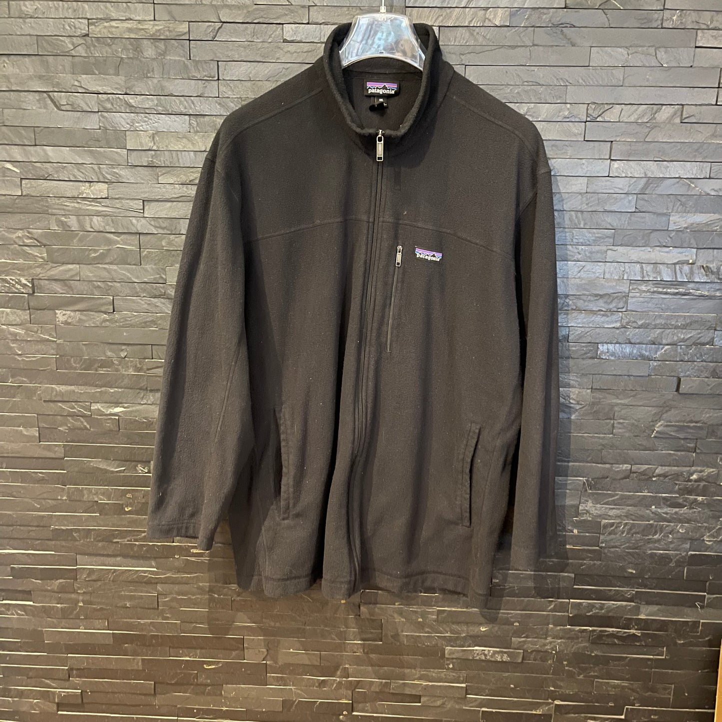 Patagonia Fleece Jacke XXXL Unisex schwarz