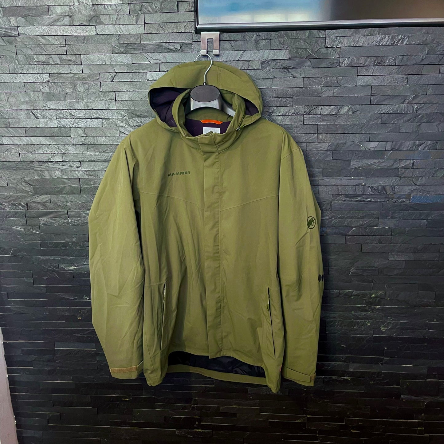 Storm Jacke von Mammut (XL Herren) Softshell Parka khaki
