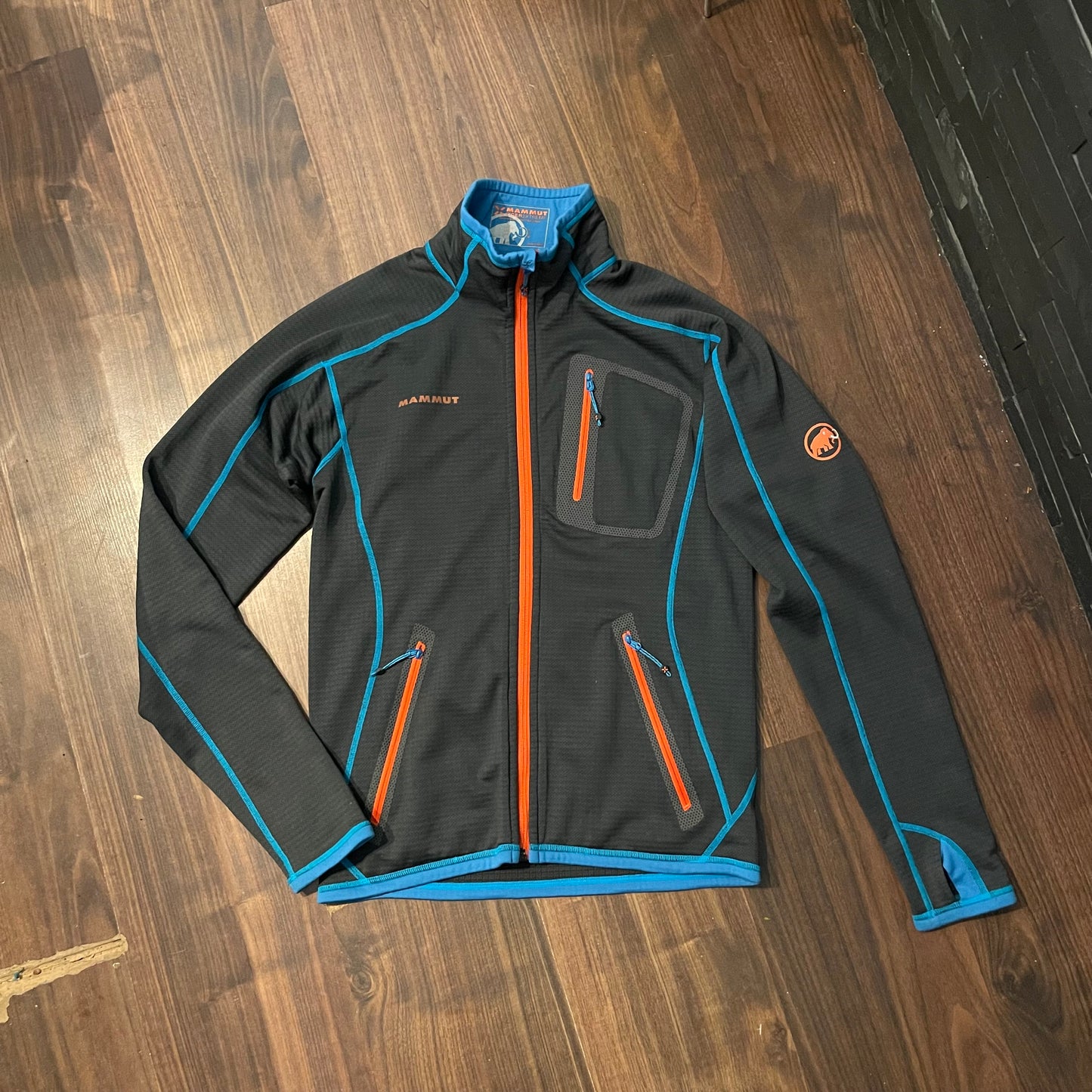 Fleece Jacke von Mammut Eiger Extreme (S Herren) Zip Sweatshirt grau