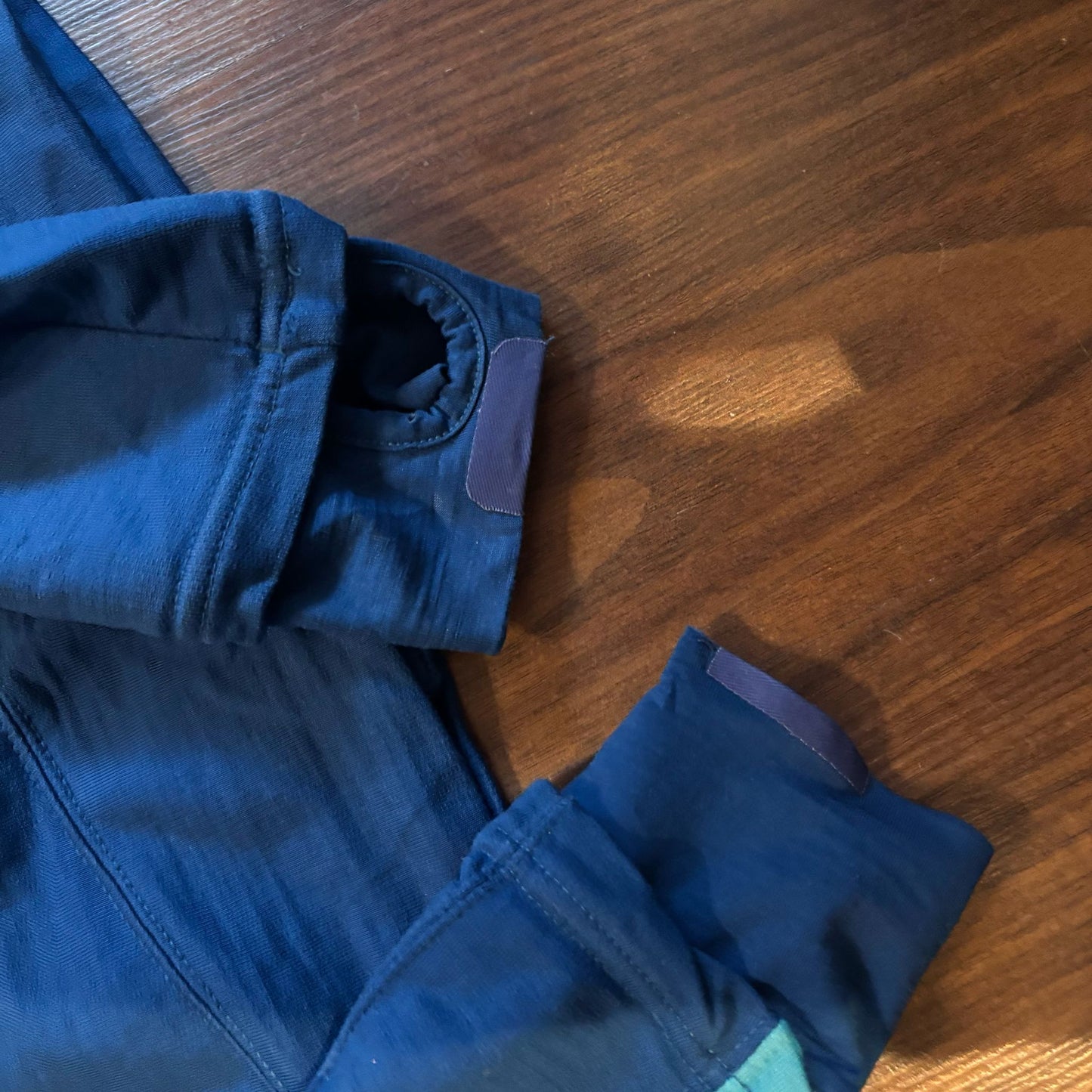Zip Jacke von Icebreaker 100% Merino 320 (Damen M) blau