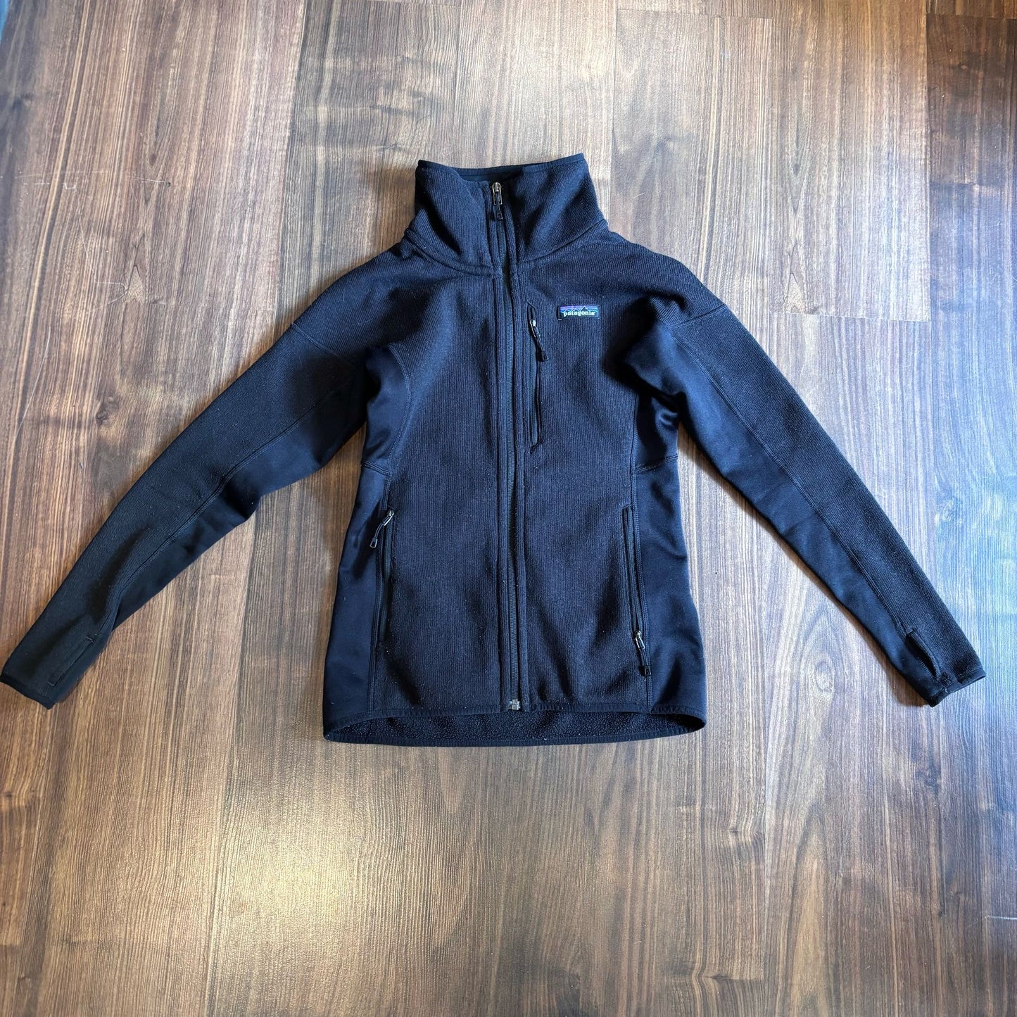 Zipper Fleecejacke von Patagonia (XS Damen) Better Sweater schwarz