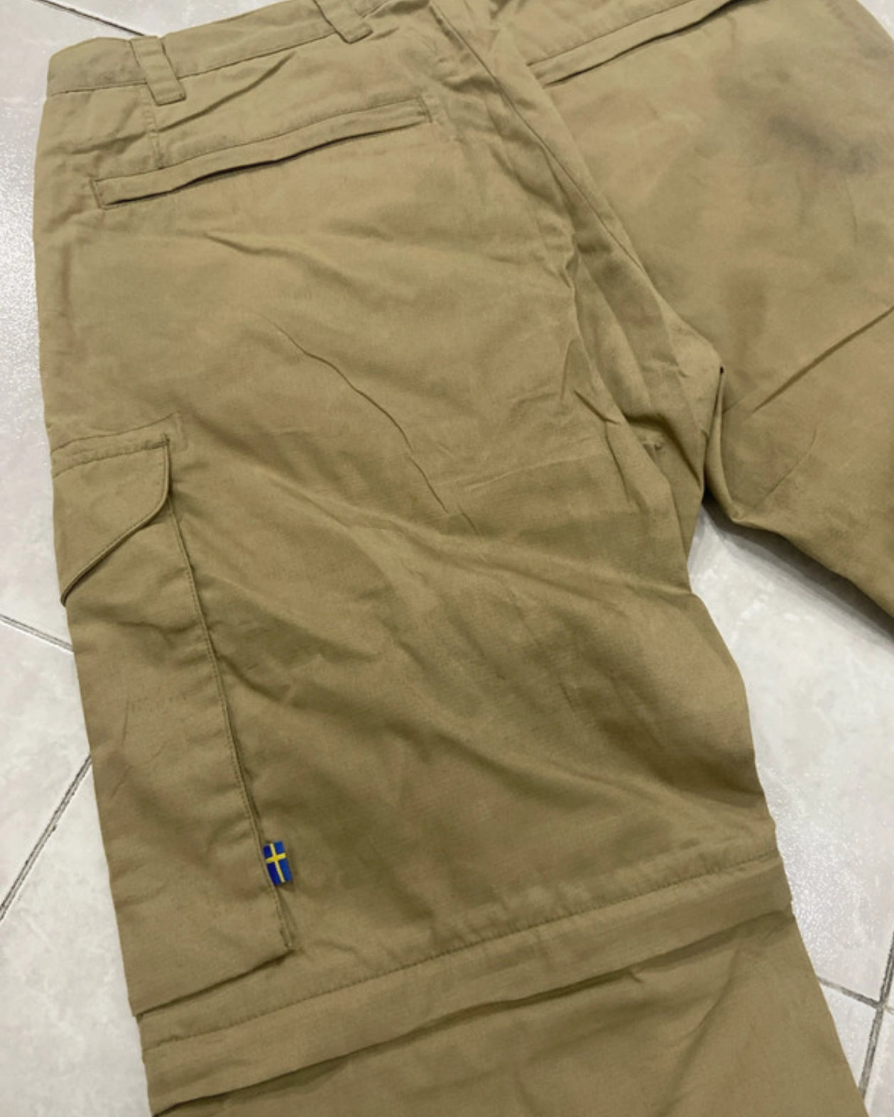 Zip-Off Hose von Fjällräven (Herren M) beige
