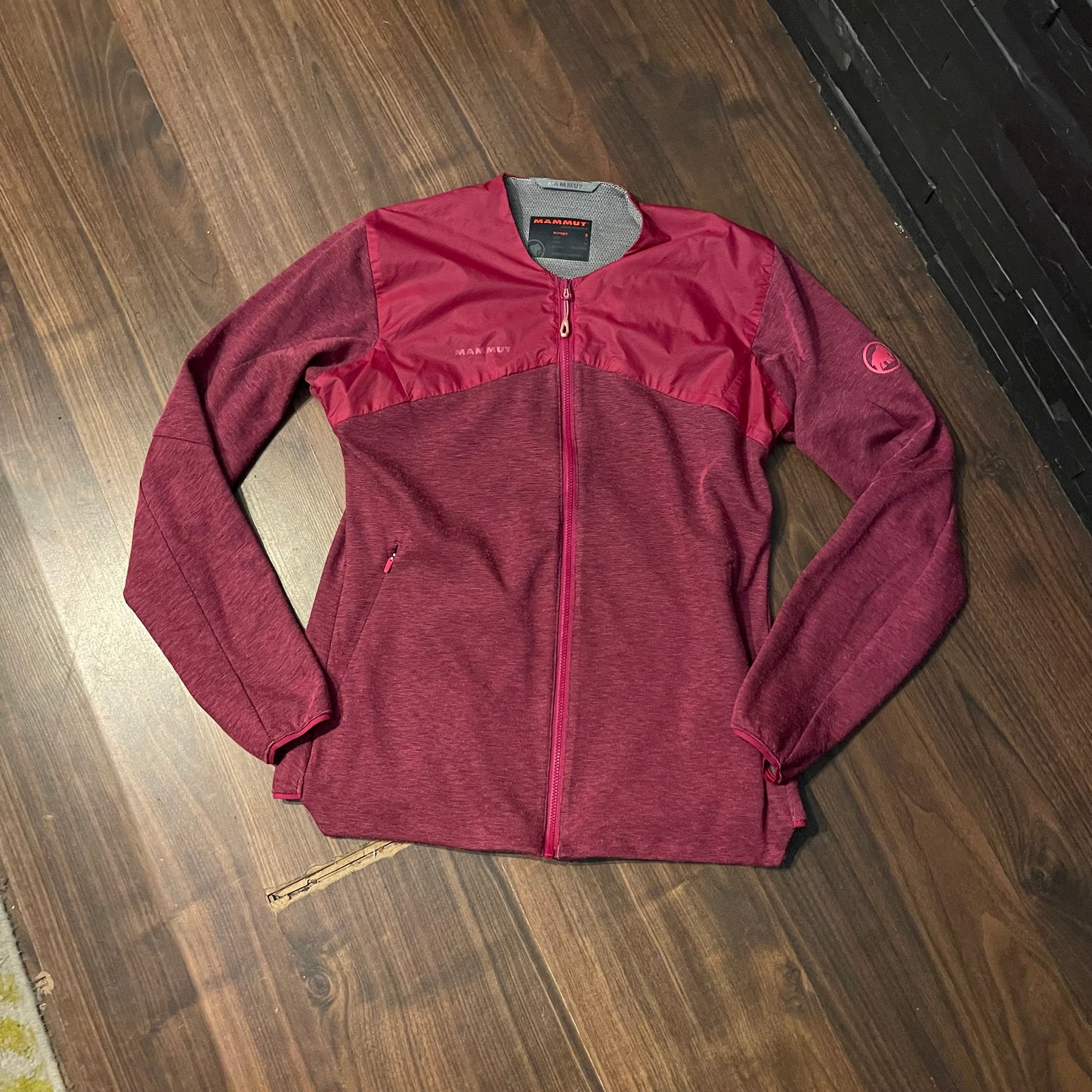 Hybrid Jacke von Mammut (S Damen) Zipper Fleece Magenta pink