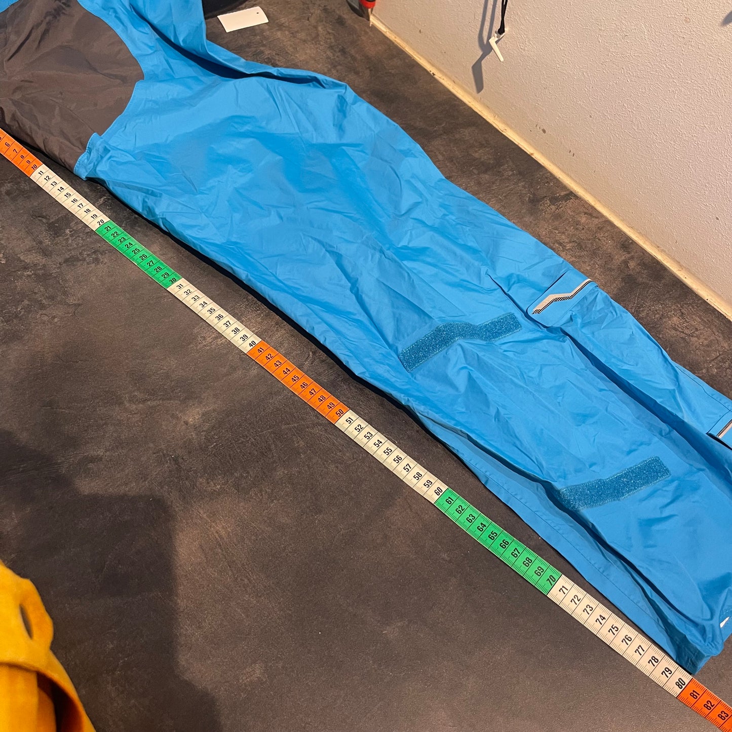 Rad Regenhose von Vaude (L / XL Damen) Hardshell Hose blau