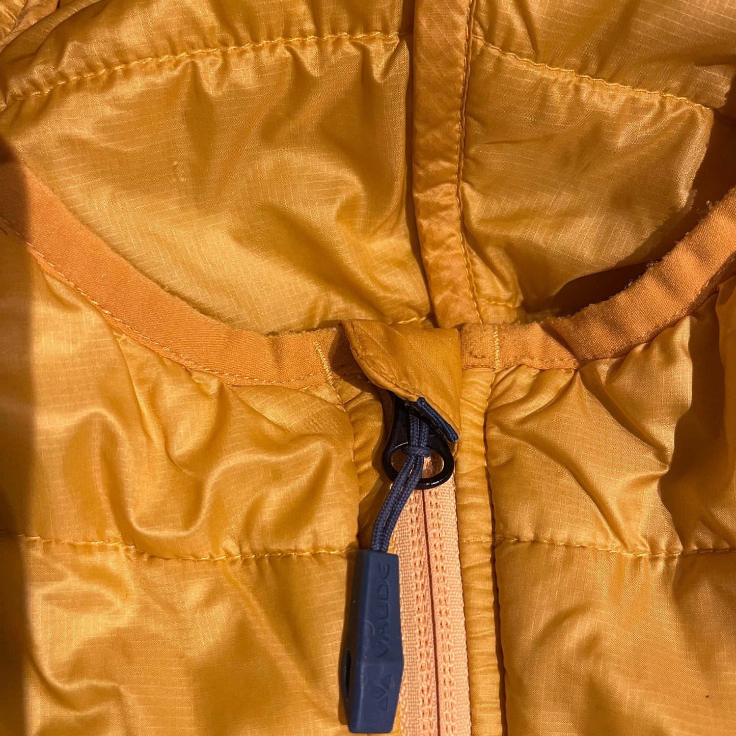 Stepp Jacke von Vaude (M Herren ) Kunstdaune Isolation gelb