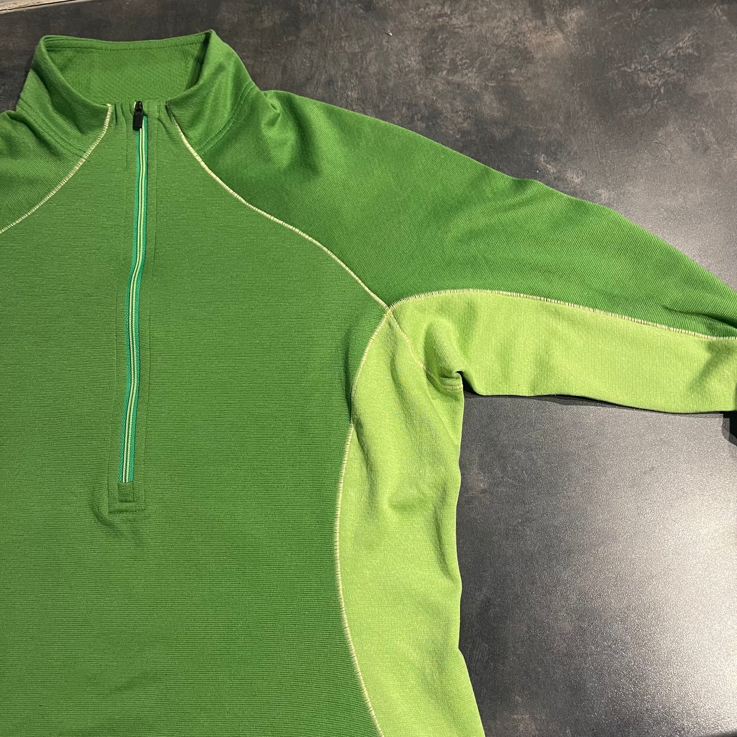 Longsleeve Patagonia( L Damen) Zipper Funktionsshirt aus Capilene schwarz