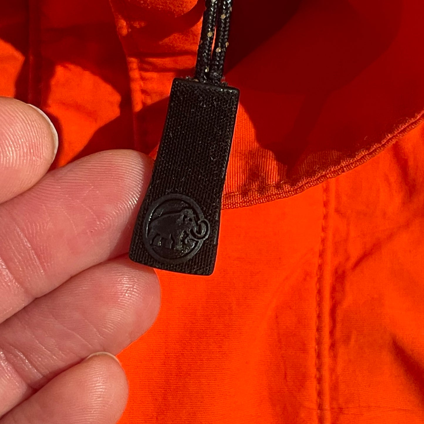 Regen Jacke von Mammut (L Herren) Hardshell 3-lagig rot