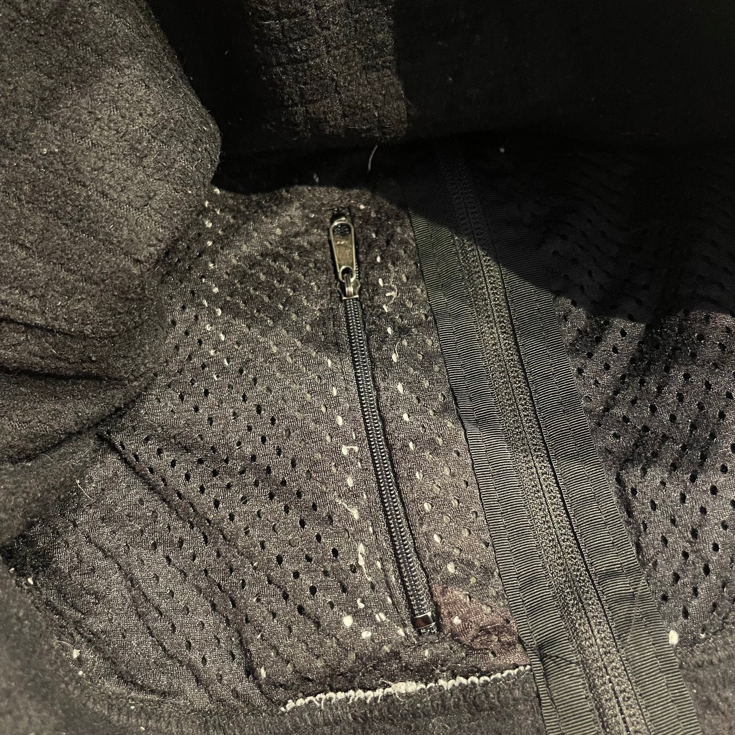 Patagonia Fleece Jacke (M Damen) Bomber Pile Optik schwarz-weiß