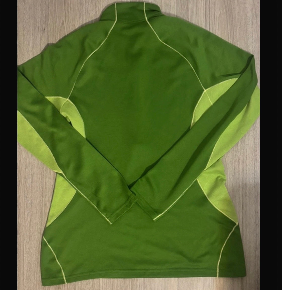 Longsleeve Patagonia( L Damen) Zipper Funktionsshirt aus Capilene schwarz
